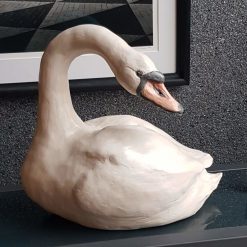 knölsvan skulptur maria larsson exklusiv