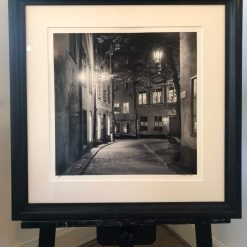 Jan Lindahl Fotokonst "Brända tomten Gamla Stan Stockholm"