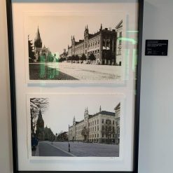 Susanne Flink Diptyk av Stortorget och Sankt Nicolaikyrkan Örebro 1903-2013