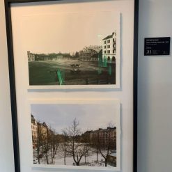 Susanne Flink Diptyk av järntorget Örebro 1903-2013